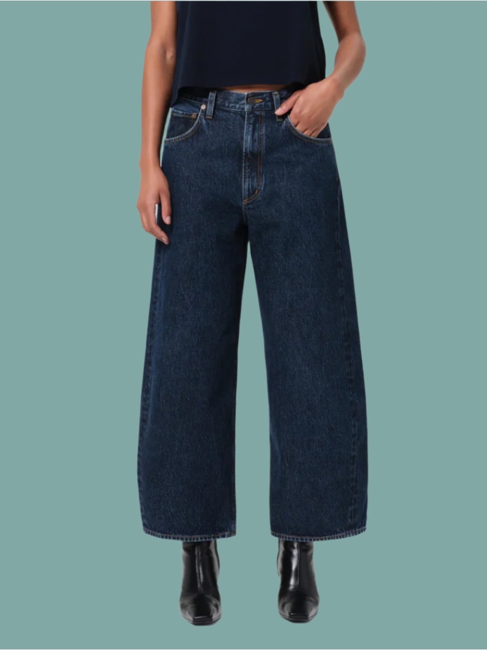 Agolde Low Curve Crop Jeans - Pendulum